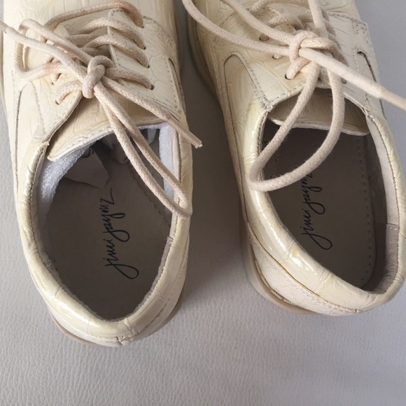 Jimi Jaymz Boys' Dress Shoes Ice (cream) Size 13.5 - Picture 4 of 7